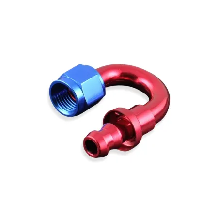 Końcówka 180' AN10 Push On Czerwony