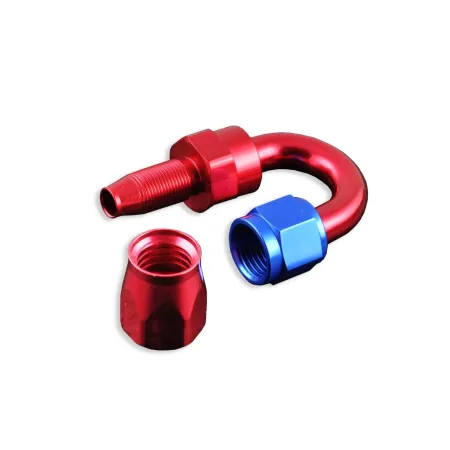 Końcówka 180' AN8 Swivel Czerwony