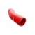 Kolanko silikonowe 23' 19mm Czerwony