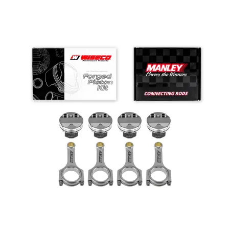 Kute tłoki Wiseco + korbowody Manley H-beam Mazda Miata B6 1.6l Turbo 16V 79.00mm CR 8.65