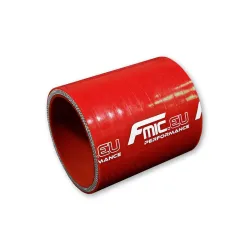 Łącznik silikonowy prosty 19mm Czerwony 20cm