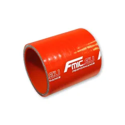 Łącznik silikonowy prosty 65mm Pomarańczowy 10cm