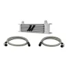 Mishimoto Universal 10 Row Oil Cooler Kit Silver