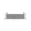 Mishimoto Universal 10 Row Oil Cooler Silver