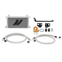 Mishimoto 2015-2017 Ford Mustang Ecoboost T-stat Oil Cooler Silver
