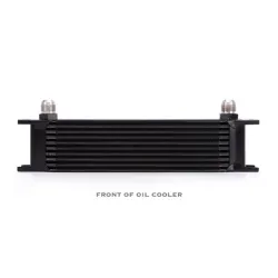 Mishimoto Universal 10 Row Oil Cooler Black
