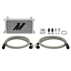Mishimoto Universal 19 Row Oil Cooler Kit Silver