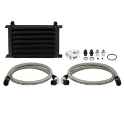 Mishimoto Universal 25 Row Oil Cooler Kit Black