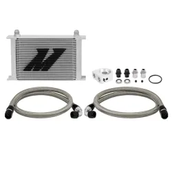 Mishimoto Universal 25 Row Oil Cooler Kit Silver