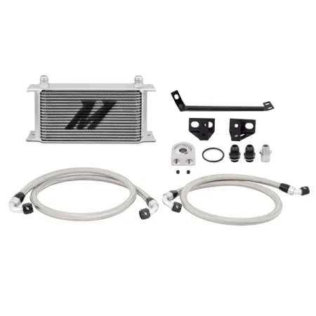 Mishimoto 2015-2017 Ford Mustang Ecoboost Oil Cooler Kit Silver