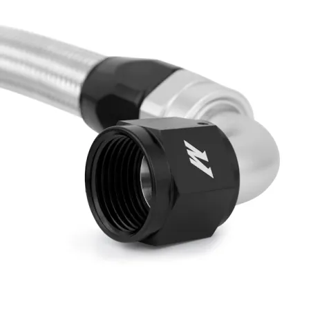 Przewód paliwowy olejowy w stalowym oplocie Mishimoto AN10 1.2m (4ft) z końcówkami