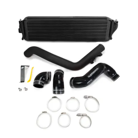 Mishimoto Honda Civic Type R Intercooler Kit 2017+ Black w/ Wrinkle Black Pipes