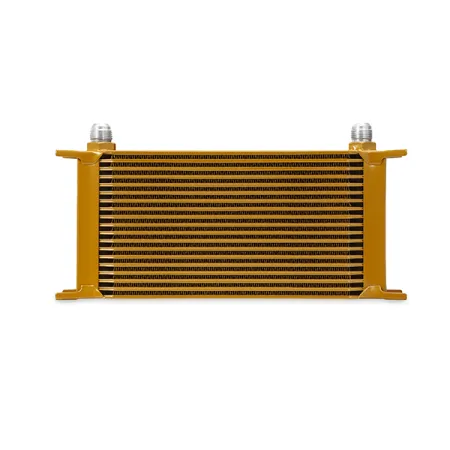 Mishimoto Universal 19 Row Oil Cooler Gold
