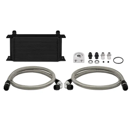 Mishimoto Universal 19 Row Oil Cooler Kit Black
