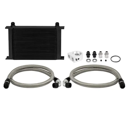 Mishimoto Universal 25 Row Oil Cooler Kit Black