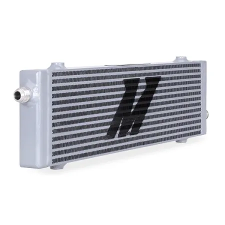 Mishimoto Universal Cross Flow Bar & Plate Oil Cooler Large Silver