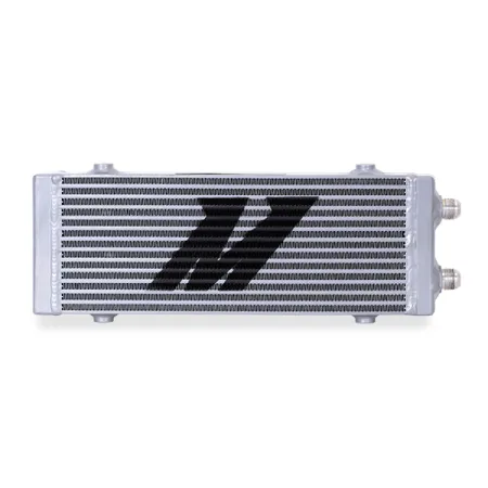 Mishimoto Universal Dual Pass Bar & Plate Oil Cooler Medium Silver