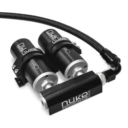 Nuke Performance Fuel Log Collector for 2x Nuke Fuel Filter Slim