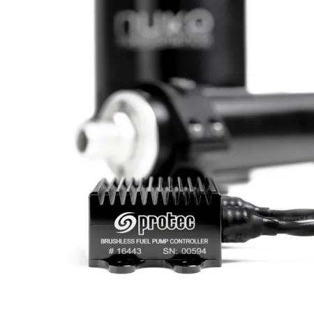 Nuke Performance 2G Fuel Surge Tank 3.0 liter with Protec Cobra Brushless FM44500 fuel pump