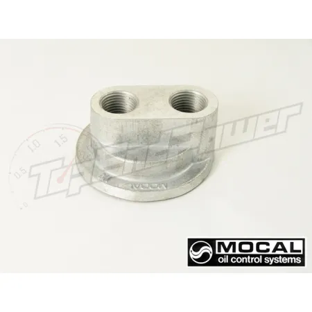 Płytka poboru oleju Mocal 20mm wyjścia na przewody 1/2 BSP (top ports)