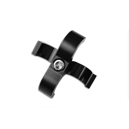 Podwójny uchwyt na przewód AN4 Czarny