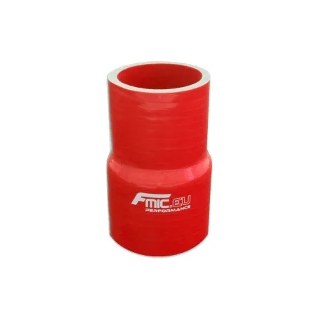 Prosta redukcja silikonowa 114/127mm Czerwony