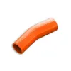Silikonowe kolanko redukcyjne 23' 51/54mm Pomarańczowy