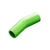 Silikonowe kolanko redukcyjne 23' 51/63mm Zielony