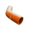 Silikonowe kolanko redukcyjne 45' 48/63mm Pomarańczowy