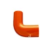 Silikonowe kolanko redukcyjne 90' 22/25mm Pomarańczowy