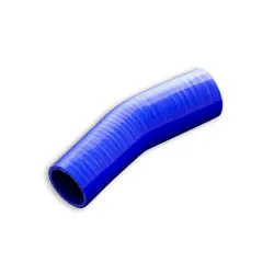 Silikonowe kolanko redukcyjne 23' 41/54mm Niebieski