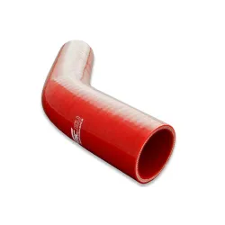 Silikonowe kolanko redukcyjne 45' 54/57mm Czerwony