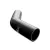 Silikonowe kolanko redukcyjne 45' 70/102mm Czarny