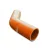 Silikonowe kolanko redukcyjne 45' 80/102mm Pomarańczowy