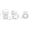 Zawór wastegate Turbosmart TS-0505-1006 WG40 Gen4 CompGate40 7psi