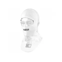 Sparco Balaclava Shield Tech White