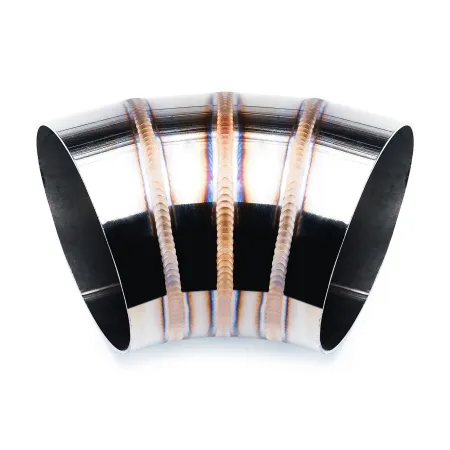 Spawane kolanko nierdzewne 45' 76mm welding porn