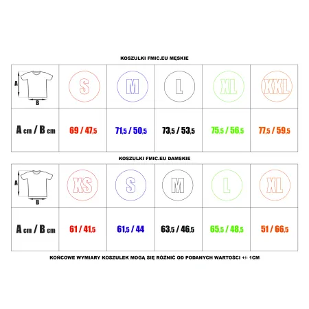 T-shirt Fmic.eu full print żeński S