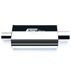 Tłumik przelotowy owalny FMIC.Pro 350mm 70/70mm