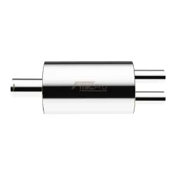 Tłumik przelotowy owalny FMIC.Pro 425mm 63/89mm