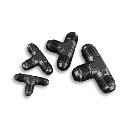 Trójnik męski/męski/męski AN10/AN10/AN10 Czarny