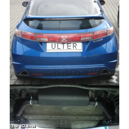 Tłumik dedykowany HONDA Civic VIII HATCHBACK 2006-2011