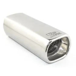 Uniwersalna końcówka tłumika prostokątna 80×65mm długość 200mm