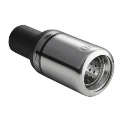 Uniwersalna końcówka tłumika okrągła 80mm długość 80mm średnica montażowa 45mm