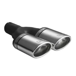 Uniwersalna końcówka tłumika owalna 95×65mm dł. 200mm