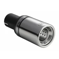 Uniwersalna końcówka tłumika okrągła 80mm długość 200mm średnica montażowa 45mm