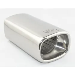 Uniwersalna końcówka tłumika prostokątna 100×75mm dł. 200mm