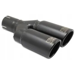 Uniwersalna końcówka tłumika okrągła 70mm długość 200mm średnica montażowa 45mm