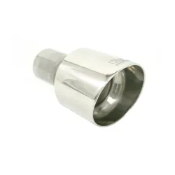 Uniwersalna końcówka tłumika okrągła 120mm długość 120mm średnica montażowa 70mm