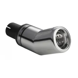 Uniwersalna końcówka tłumika okrągła 80mm długość 170mm średnica montażowa 55mm